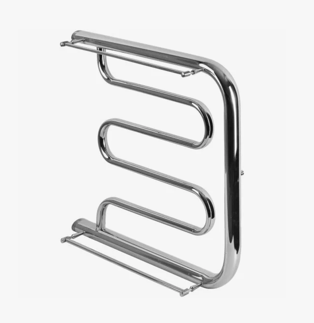 Полотенцесушитель Фокстрот Standart б/п (н.р.1") 60/60 (с держателем, Полиров.) INDIGO