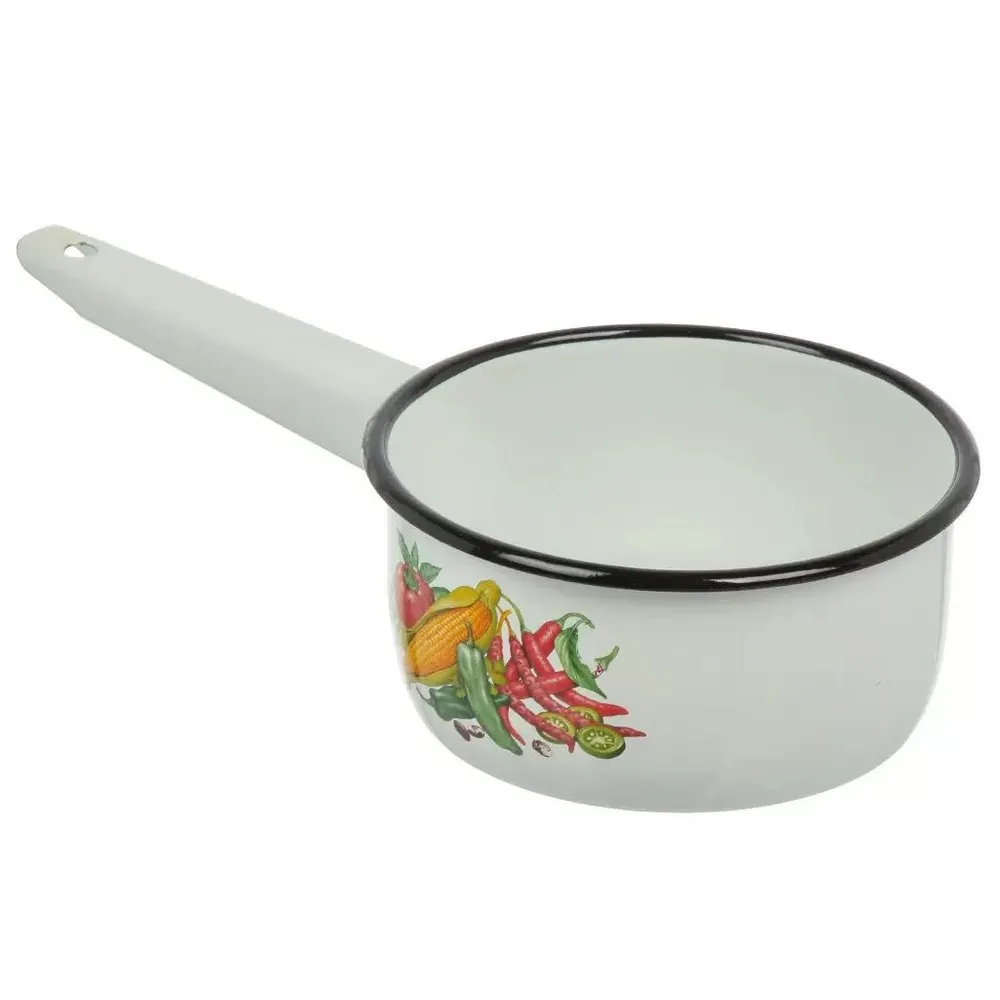 Ковш эм 1,0л "Кукуруза" белый д16см, h7см 1с22с