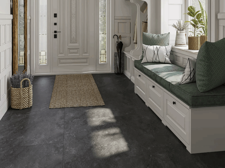Плита влагост. Колониал Блэк 1200*900*16 QUICK DECK Plus Ecofloor 