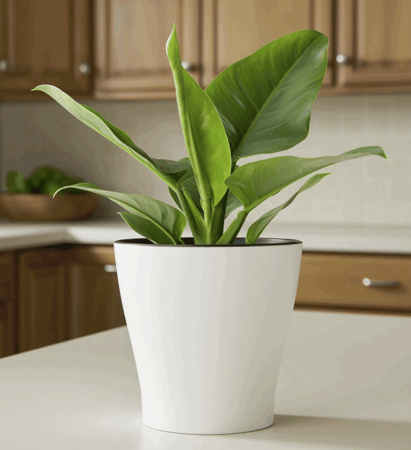 Горшок цв. "Лея" 3,6л двойной (белый)