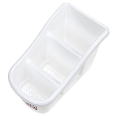 Подставка пл д/стол приб 3секц 11х20х14см бел 14003