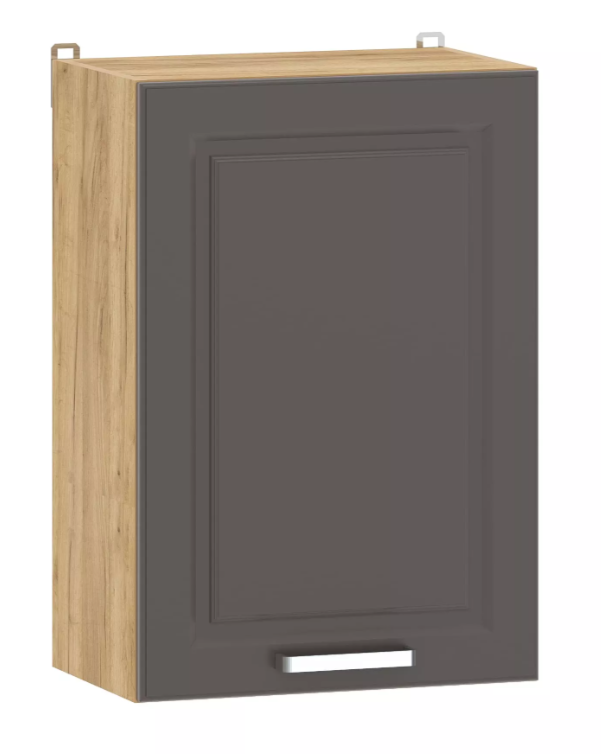Шкаф навесной "Вокс" 100.30 500 (Софт Графит, Дуб Крафт Золотой) без столешницы