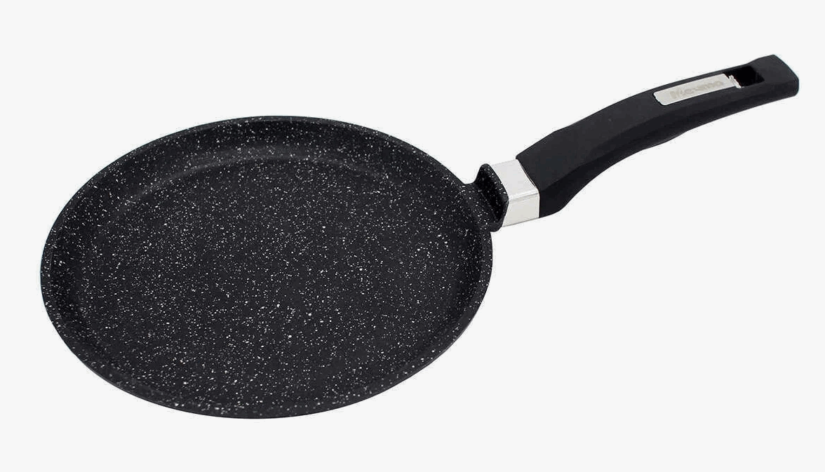 Сковорода МЕЧТА Induction Pro Гранит black блинная Индукционная 22см, АП  