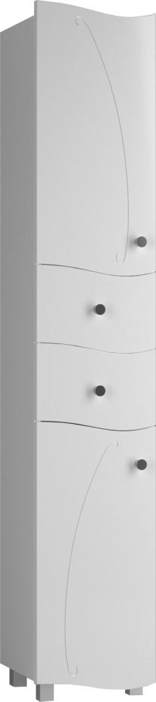 Пенал Жардин-35 350*326*1910 правый белый