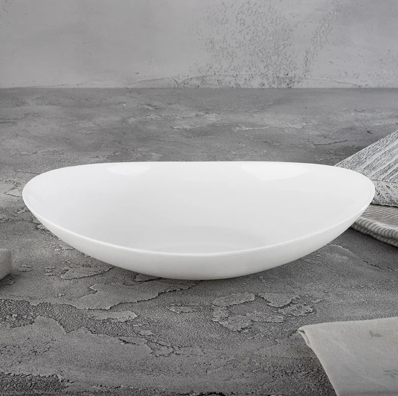 Тарелка суповая Al Dente, объём: 600 мл, размер: 23*20,5*4,8 см из опалового стекла 107080