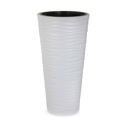 Кашпо Оазис 43л (со вставкой 10л) серый