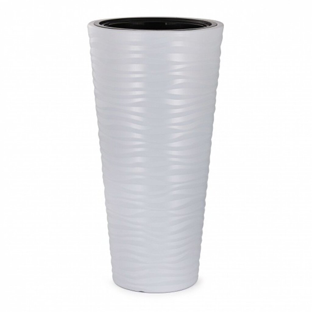 Кашпо Оазис 63л (со вставкой 13л) серый