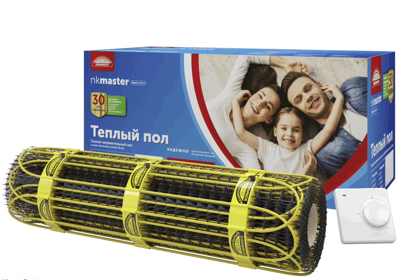 Мат "Национальный комфорт" 2НК 450 Вт/3,0кв.м