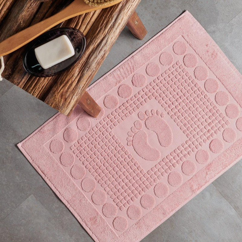 Полотенце Ножки  АРТ Дизайн 50*70 пудровый  ПН-50.70У