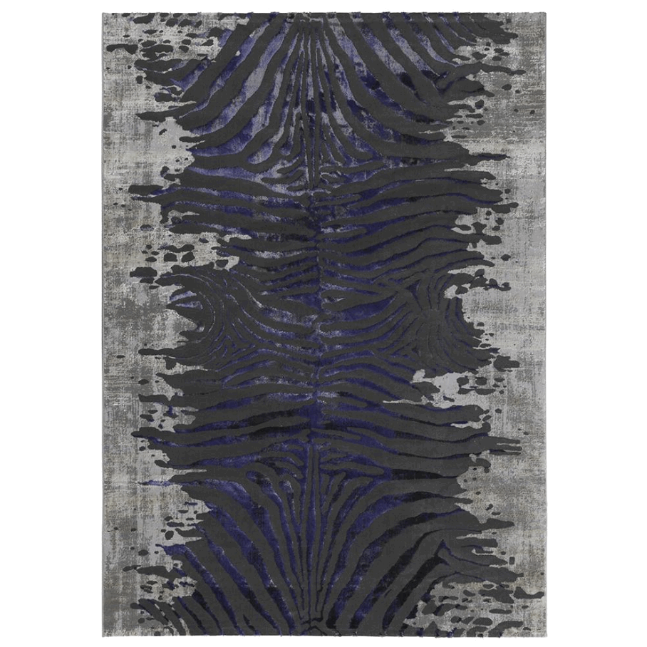 Ковер ASTER 0.8*1.5 A4032A BLUE/ANTRASIT