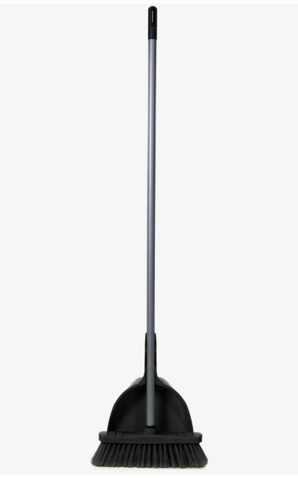 Щетка д/сухой уборки пола ручка 110см черный In`loran M-100BK