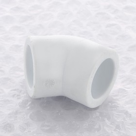 Угольник полипроп. PRO AQUA 25мм на 45гр. PA13510P