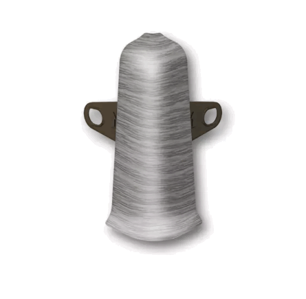 Угол наруж. с крепеж. Деконика 70мм  Дуб пепельный 210