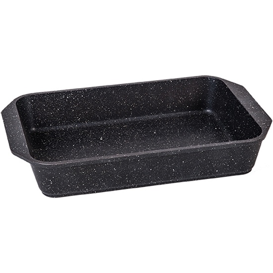 Противень 22*33 см АП Гранит black, арт.93802