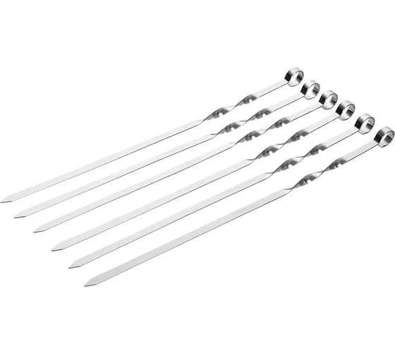 Набор плоских шампуров 45 см 6 шт BOYSCOUT  в блист.