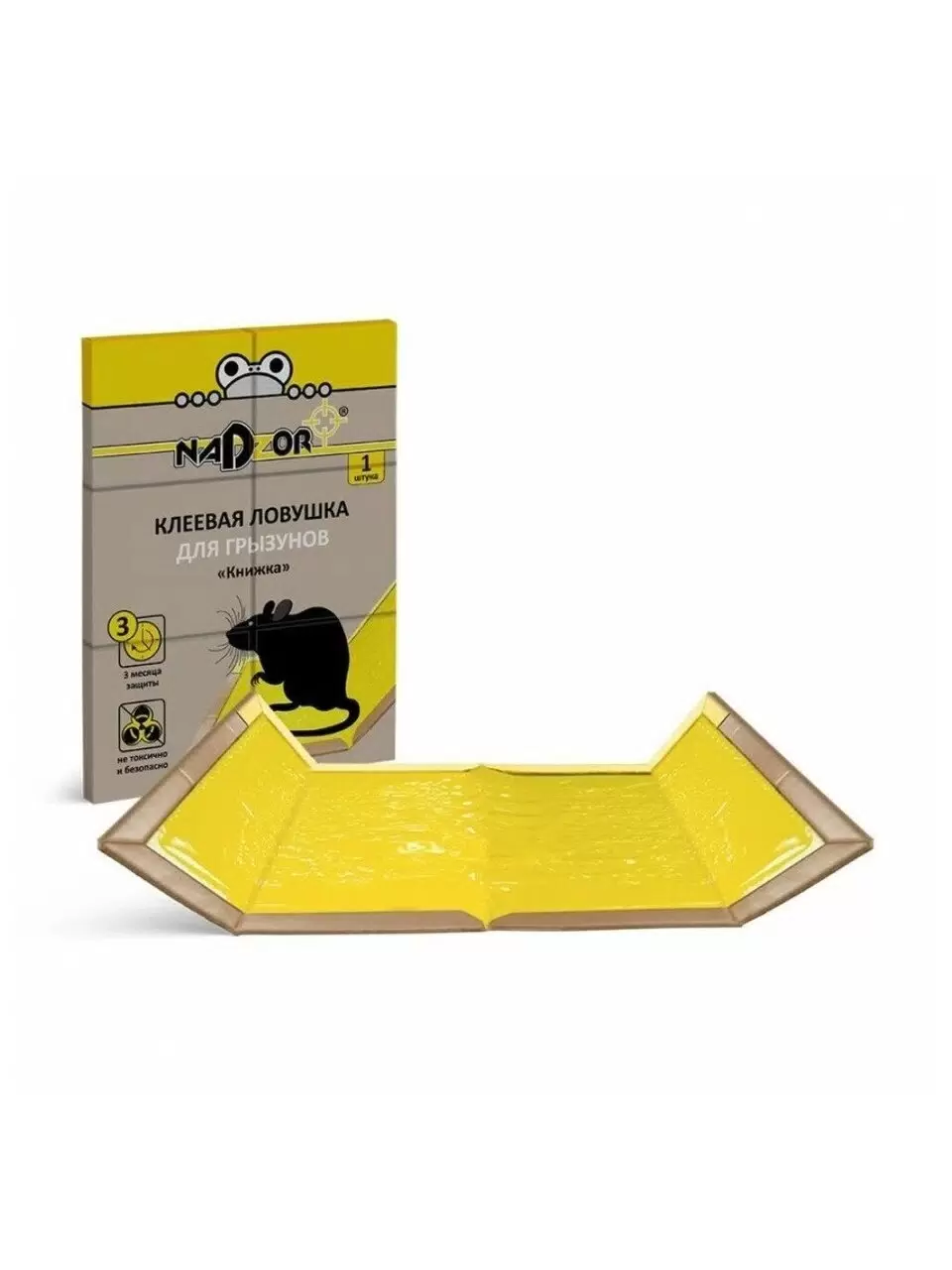 Ловушка клеевая для грызунов "Книжка" 1шт. 25735 Nadzor NASAGL1 