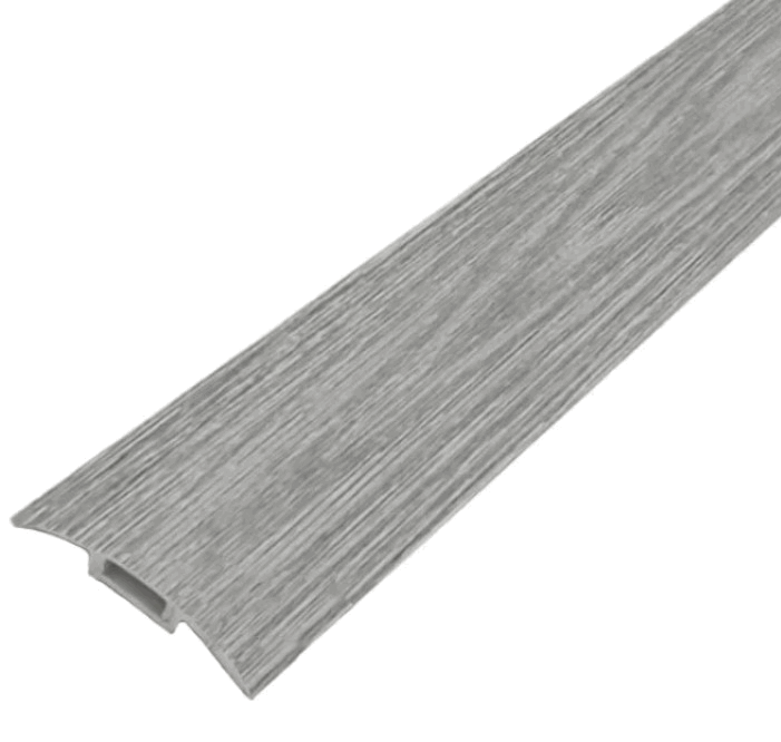 Порог с монтажным каналом 42мм 0,9 Дуб пепельный 210