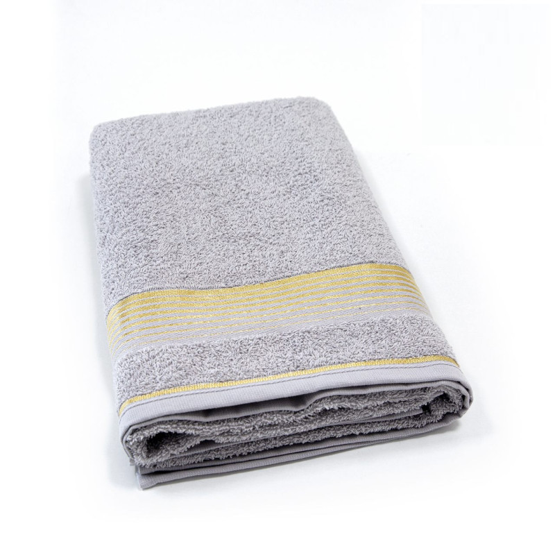 Полотенце Гармония АРТ Дизайн 40*70 серый  ПМГ-40.70У