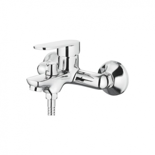 Смеситель д/ванны, короткий излив, однорычажный, латунь, Accoona A6354