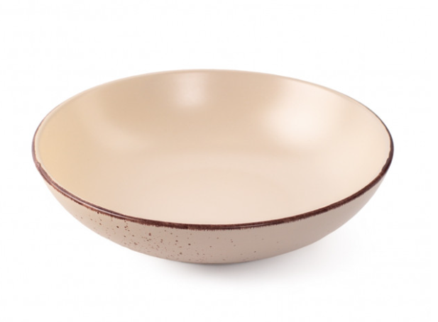 Тарелка суповая OH! SPLASH бежевый 20,5см 660мл 