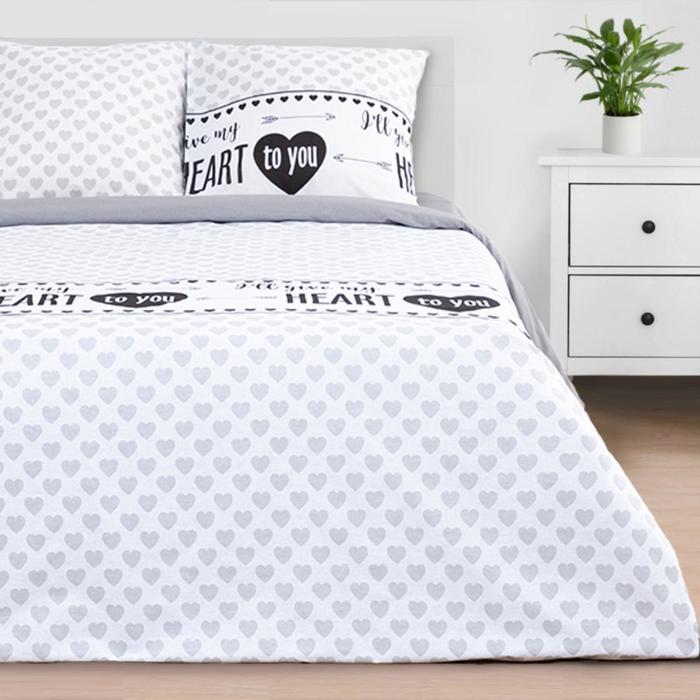 КПБ ЭТЕЛЬ 2 сп My heart БЯЗЬ 175*215 см 200*220 см 70*70 см -2 шт 5181637