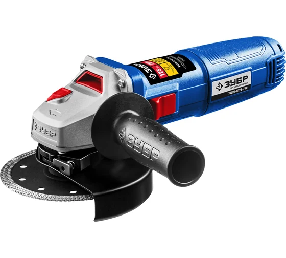 УШМ ЗУБР  Компакт 750 Вт d125 мм  Профессионал (УШМ-П125-750)