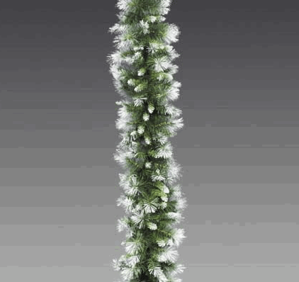 Ветка хвойная Снежный восторг заснеженная 67см