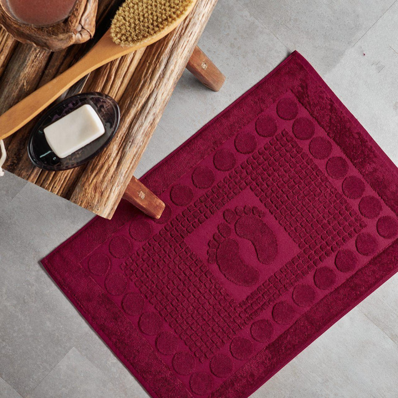 Полотенце Ножки  АРТ Дизайн 50*70 малиновый  ПН-50.70У