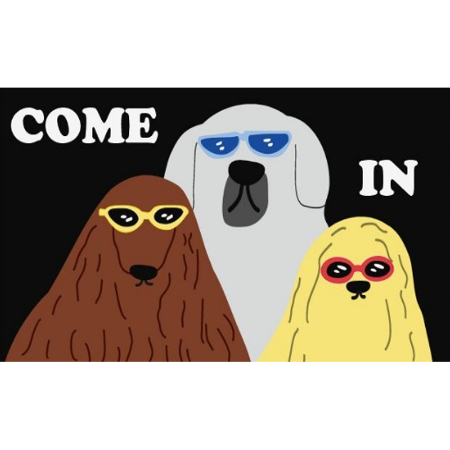 Коврик придверный Dekorelle LAPSHA 255-6.1, разм. 45*75см 