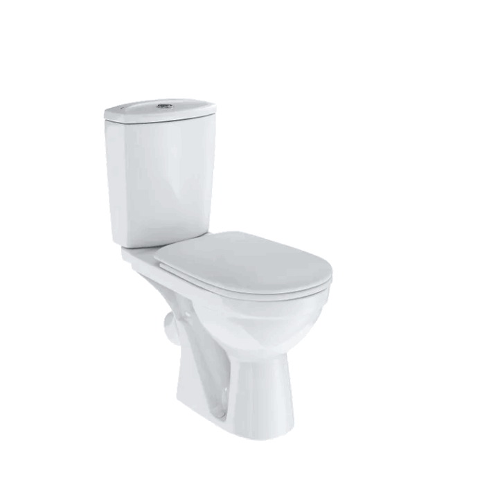 Унитаз-компакт "Комфорт-люкс" белый 2-х реж.с сиденьем микролифт