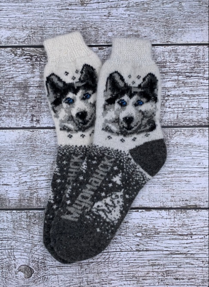 Носки шерстяные "Мурманск" 41-44р 200104