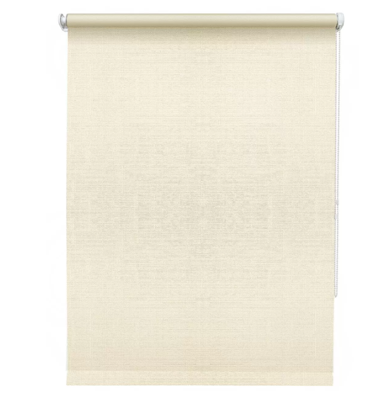 Рулонная штора Шантунг бежевый 200*175