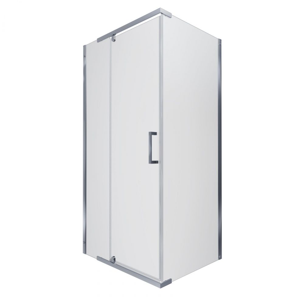 Душевая ширма Терра-Хром 90*90 квад.,DK281 с сифоном д/поддона D90мм/E320VAL