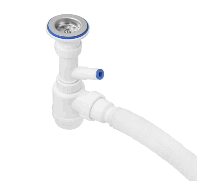 Сифон Мини 2 в 1 для умывальника 1.1/4"*40