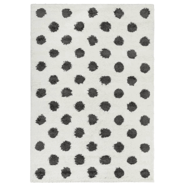 Ковер DINO 0.8*1.5 дизайн E4361 WHITE/SMOKE