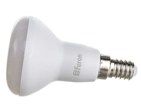 Лампа св/д Feron (7W) 230V E14 6400K R50  LB-450 *25515