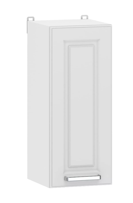 Шкаф навесной со стол.100.30 300 "Вокс" Меренга, Белый 