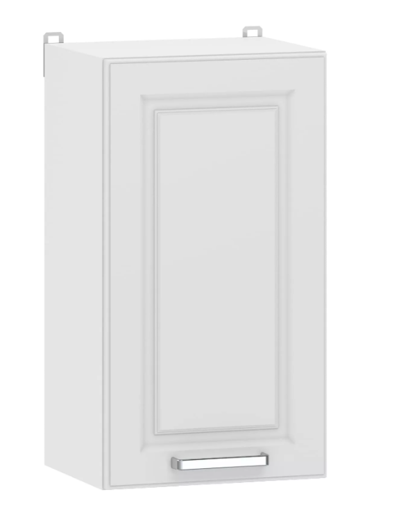 Шкаф навесной со столеш.100.30 400 "Вокс" Меренга, Белый 