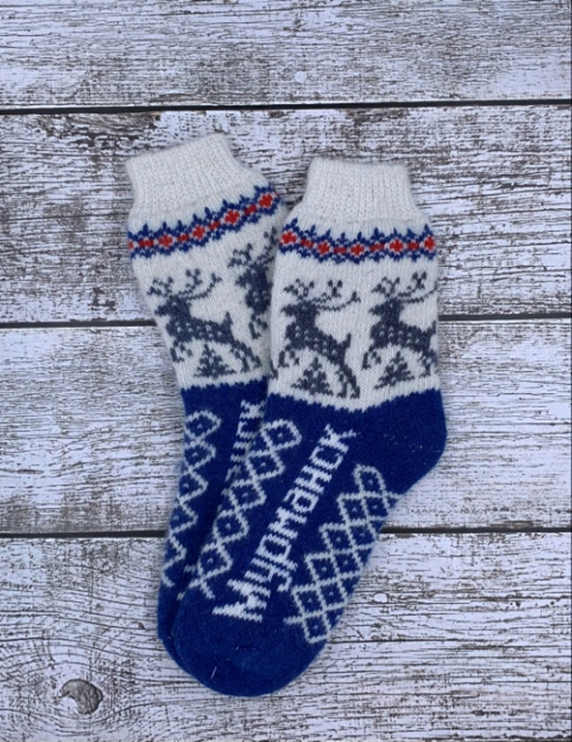 Носки шерстяные "Мурманск" 37-40р 100103