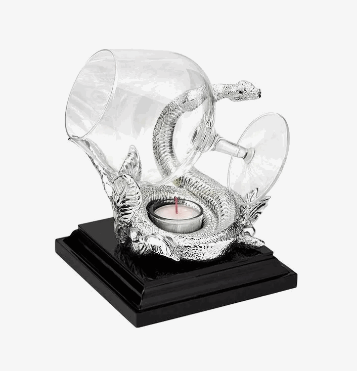 Коньячница "Змея" серебро