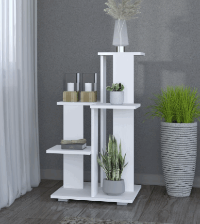 Подставка для цветов №1 500*500*852 Белый 9913555