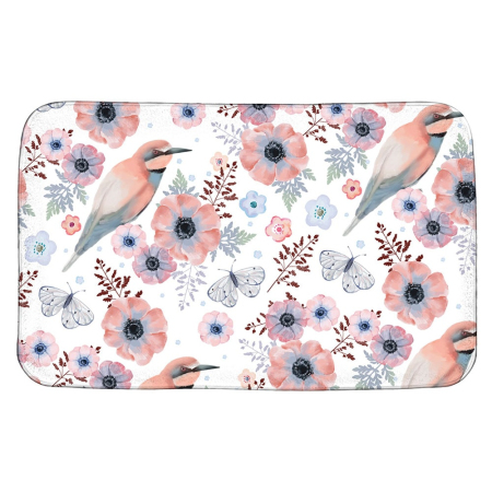 Коврик для ванной в рулоне "Нежность", 45*73см, м/ф 74531