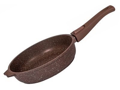 Сковорода 20см со съемной ручкой АП Гранит brown арт. 020806