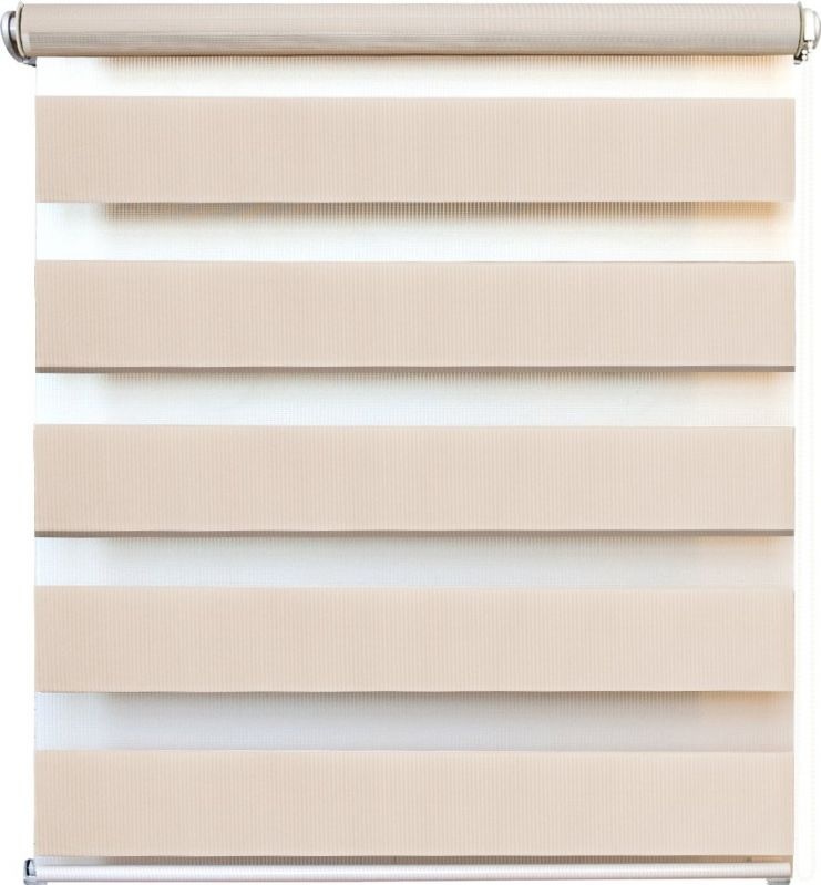 Рулонная штора день/ночь светло-бежевый 067*160 Канзас