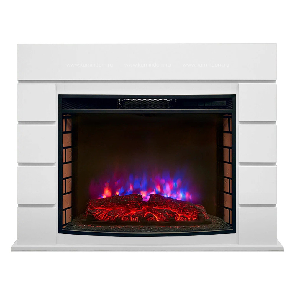 Каминокомплект КАСКАД R 25.5 GRG-LCB714 Грейдж + QUEEN-S 25.5 (VR25.5)