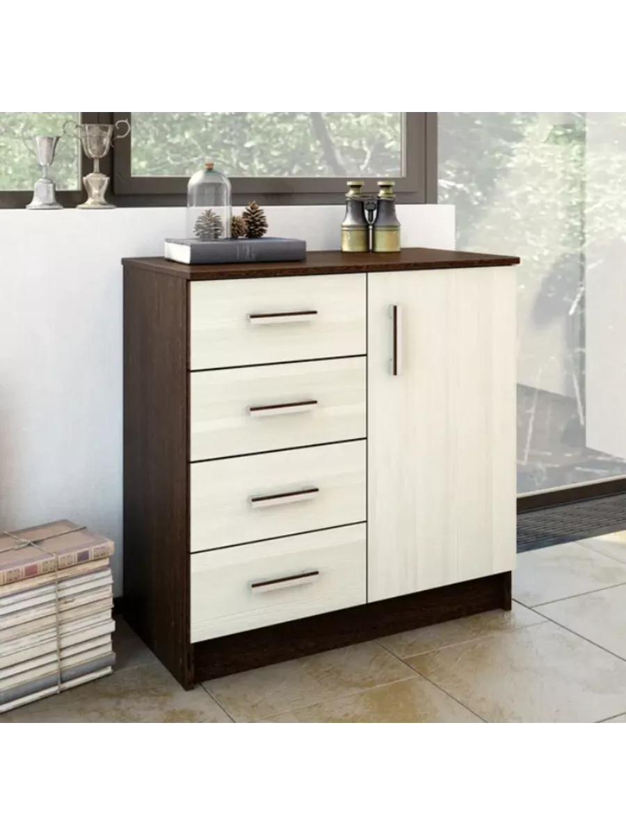 Комод К800 1Д Венге/лоредо ЭРА