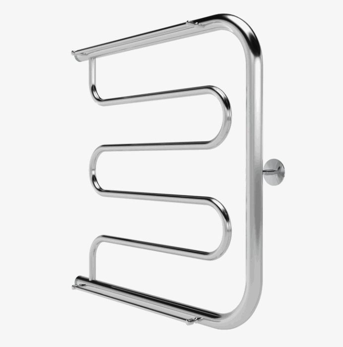 Полотенцесушитель Фокстрот Standart с/п (н.р.1") 60/40 (с держателем, Полиров.) INDIGO