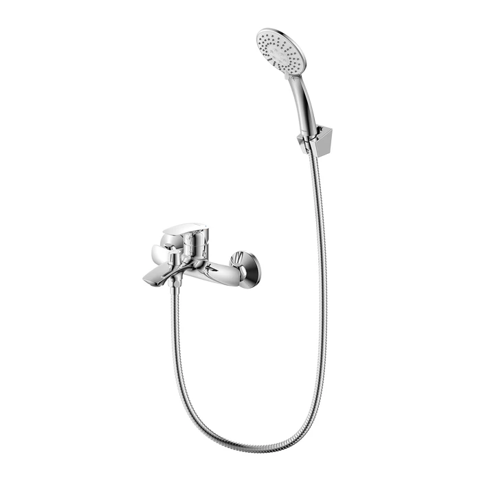 Смеситель д/ванны глянц.хром Rora Milardo RORSB00M02