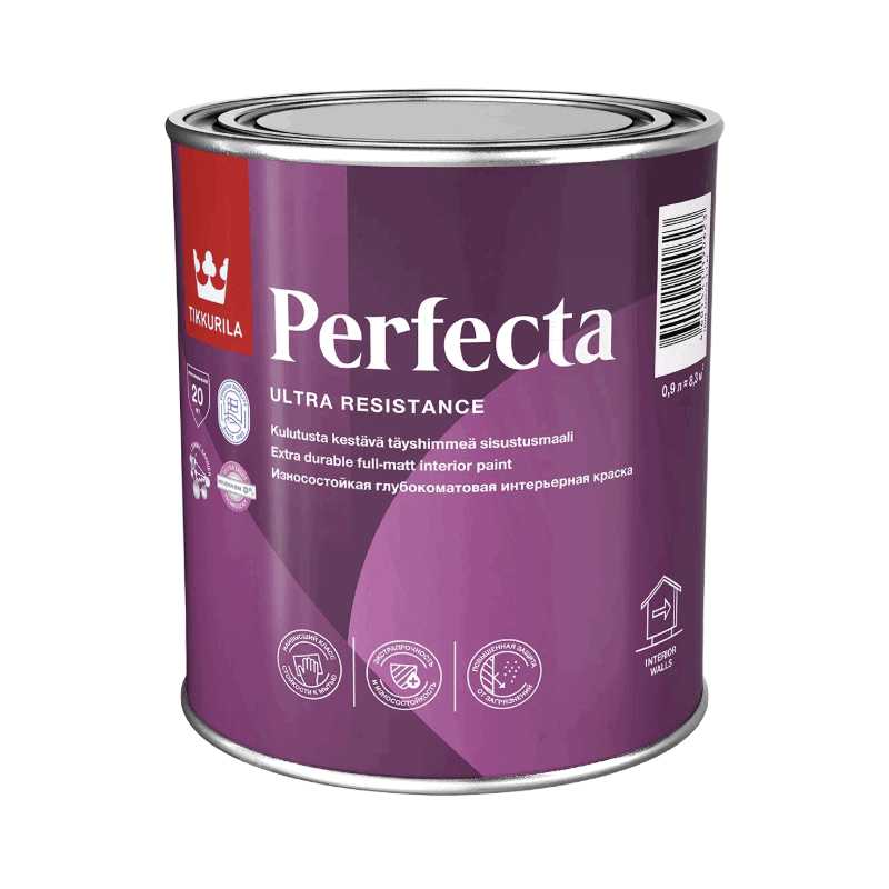 *Краска интерьерная PERFECTA C гл/мат 0,9л
