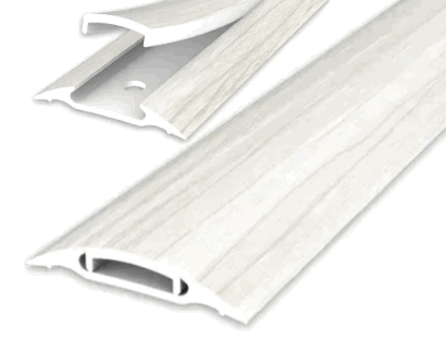 Порог с монтажным каналом 42мм 1,6 Клен белый 267